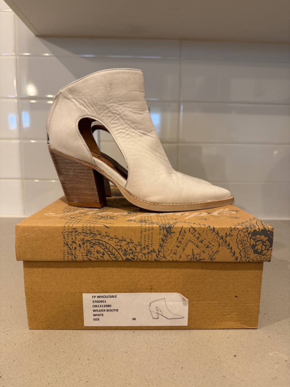 Free People Wilder Bootie - Size EU 36 / US 6 - NWT